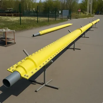 Композитный защитный футляр FT-250 160мм для водопроводов ТУ 2296-056-38276489-2017